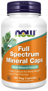 NOW Full Spectrum Mineral Caps, 120 капс