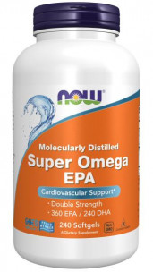 NOW Super Omega EPA, 240 вег.капс