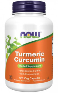 NOW Turmeric Curcumin, 120 капс