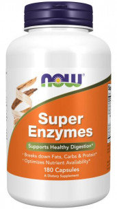 NOW SUPER ENZYMES, 180 капс