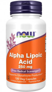 NOW Alpha Lipoic Acid 250 мг, 120 капс