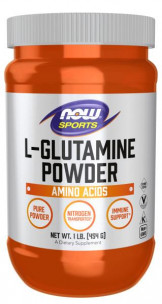NOW L-Glutamine Powder, 454 г