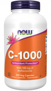 NOW C-1000 with 100 мг of Bioflavonoids, 250 капс