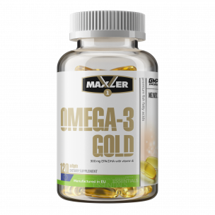 Maxler Omega-3 Gold, 120 капс