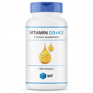 SNT Vitamin D3 + K2 2000 IU, 150 капс