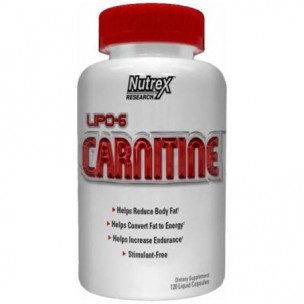 Nutrex Lipo-6 Carnitine, 60 капс