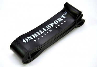 Onhillsport Латексная петля для фитнеса 2080 (63 мм) черная