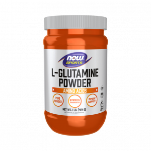 NOW L-Glutamine Powder, 454 грамм