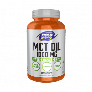 NOW MCT Oil 1000 mg, 150 капсул