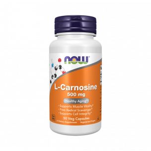 NOW L-Carnosine 500 mg, 50 капсул