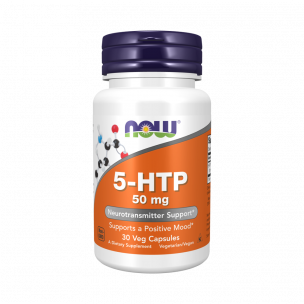 NOW 5-HTP 50 mg, 30 капсул