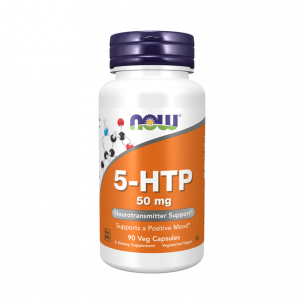 NOW 5-HTP 50 mg, 90 капсул