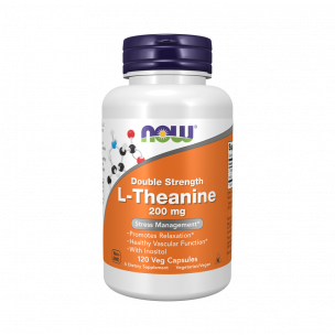 NOW L-Theanine 200 mg, 120 капсул