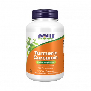 NOW Turmeric Curcumin, 120 капсул