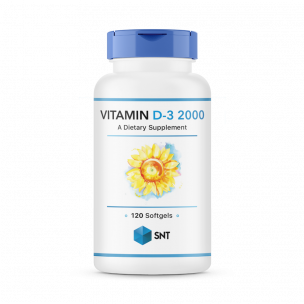 SNT Vitamin D3 2000 IU, 120 вег.капс