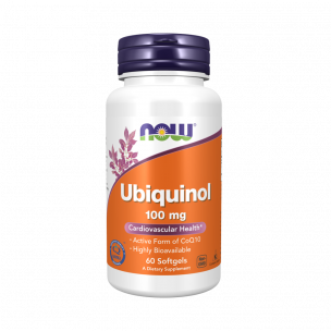 NOW Ubiquinol 100 mg, 60 капсул