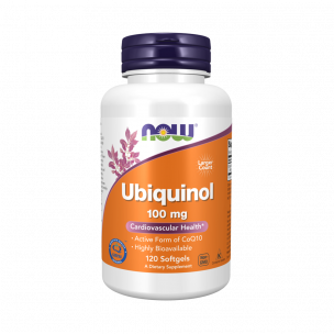 NOW Ubiquinol 100 mg, 120 капсул