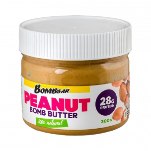 Bombbar Peanut Bomb Butter, 300 грамм
