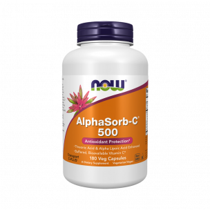 NOW AlphaSorb-C 500, 180 капсул