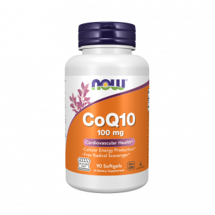 NOW CoQ10 100 mg with Hawthorn Berry, 90 капсул