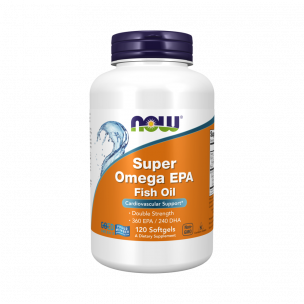 NOW Super Omega EPA, 120 капсул