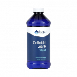 Trace Minerals Colloidal Silver 30 ppm, 473 мл