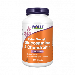 NOW Extra Strength Glucosamine &amp; Chondroitin, 120 таблеток