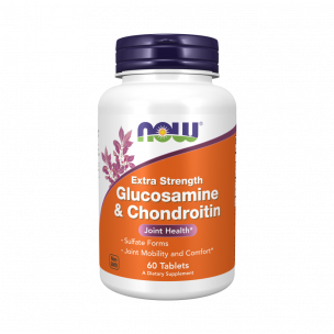 NOW Glucosamine &amp; Chondroitin, 60 таблеток