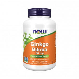 NOW Ginkgo Biloba 60 mg