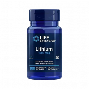 Life Extension Lithium, 100 капсул