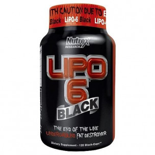 Nutrex Lipo-6 Black, 120 капсул
