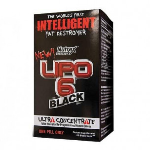 Nutrex Lipo-6 Black Ultra Concentrate, 60 капсул