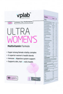 VP Laboratory Ultra Women's Multivitamin Formula, 90 капс