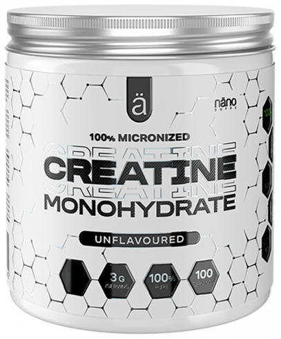 &Auml; NANO 100% Micronized Creatine Monohydrate, 100% Микронизированный Креатин Моногидрат, 500 грамм