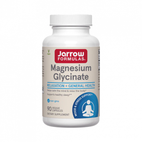 Jarrow Formulas Magnesium Glycinate, Магнезиум глицинат, 90 капсул