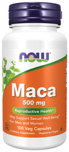 NOW Maca 500 mg, 100 капсул NOW Maca 500 mg, 100 капсул