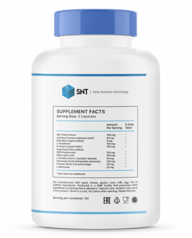 SNT Liver Support, 180 капсул SNT Liver Support, 180 капсул