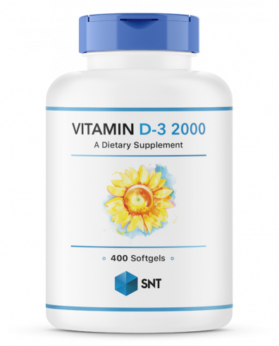 SNT Vitamin D3 2000 IU, 400 капсул