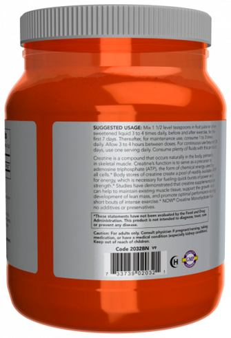 NOW Creatine Monohydrate Powder