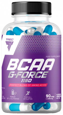 Trec Nutrition BCAA G-Force 1150, 90 капсул