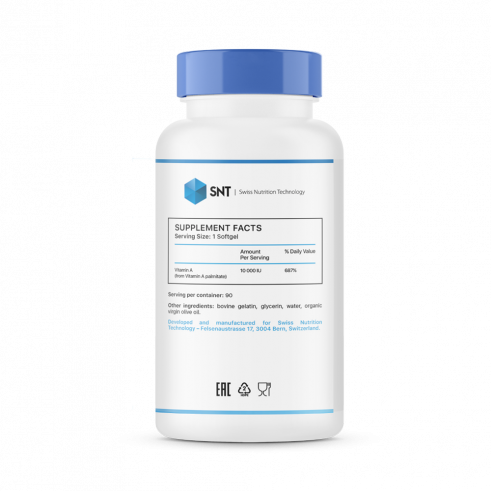 SNT Vitamin A, 90 капсул
