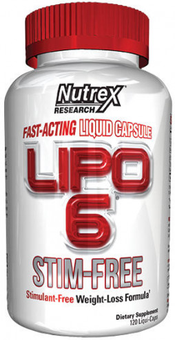 Nutrex Lipo-6, 120 капс