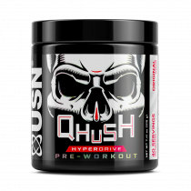 USN Qhush Hyperdrive Pre Workout Original, 210 грамм