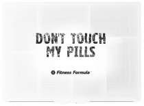 Fitness Formula Таблетница Dont touch my pills