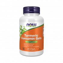 NOW Turmeric Curcumin Gels, 60 капсул