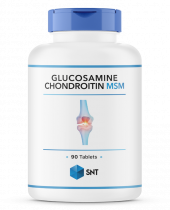 SNT Glucosamine Chondroitin MSM, Глюкозамин Хондроитин МСМ, 90 таблеток