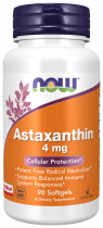 NOW Astaxanthin, Астаксантин, 90 капсул