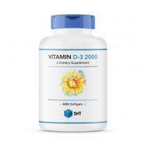 SNT Vitamin D3 2000 IU, 400 капсул