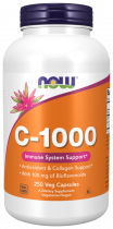 NOW Vitamin C-1000, Витамин С 1000 мг, 250 капсул