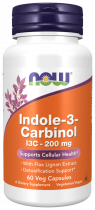 NOW Indol-3-Carbinol, Супер Индол-3-Карбинол, 60 капсул